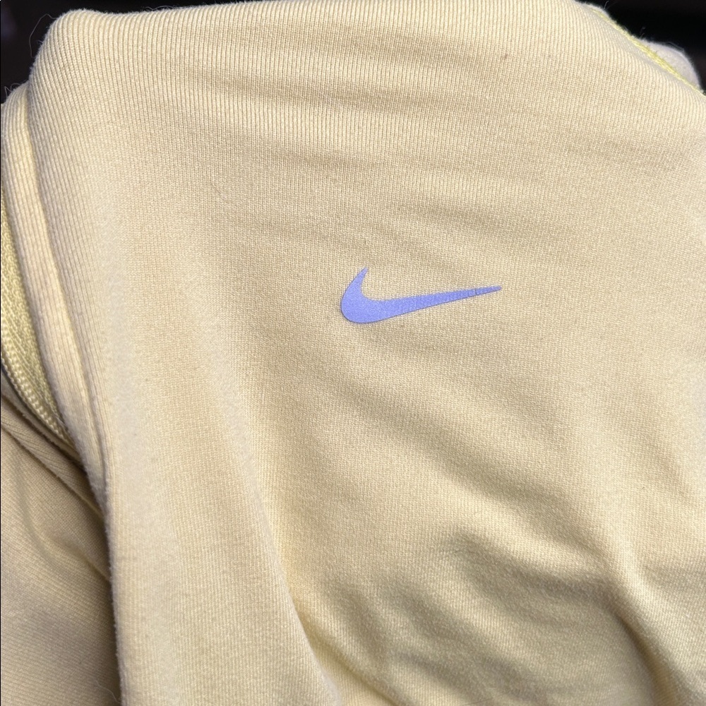 Nike Bright Yellow Half-Zip Top Athletic Jacket - Picture 5 of 13